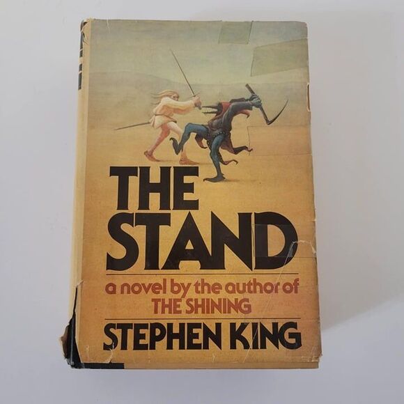 The Stand by Stephen King 1978 Hardcover DJ Book Club Edition Gutter Code T45 - Picture 1 of 9